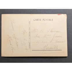 CARTE POSTALE CPA FRANCE FILLETTE GUITARE MUSIQUE OLD CARD 0052