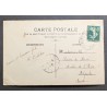 copy of CARTE POSTALE CPA FRANCE BONNE ANNEE FILLETTE BOUQUET FLEURS OLD CARD 0001