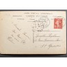 copy of CARTE POSTALE CPA FRANCE BONNE ANNEE FILLETTE BOUQUET FLEURS OLD CARD 0001