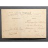 CARTE POSTALE CPA PLASTIFIÉE VOYAGÉE FRANCE FEMME FLEURS OLD CARD 0068
