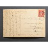 copy of CARTE POSTALE CPA FRANCE BONNE ANNEE FILLETTE BOUQUET FLEURS OLD CARD 0001