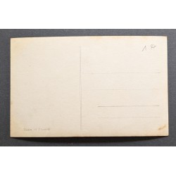 copy of CARTE POSTALE CPA FRANCE BONNE ANNEE FILLETTE BOUQUET FLEURS OLD CARD 0001