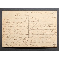 CARTE POSTALE CPA FRANCE FEMME QUI LIT AU BORD DU LAC LIVRE FLEURS OLD CARD 0078