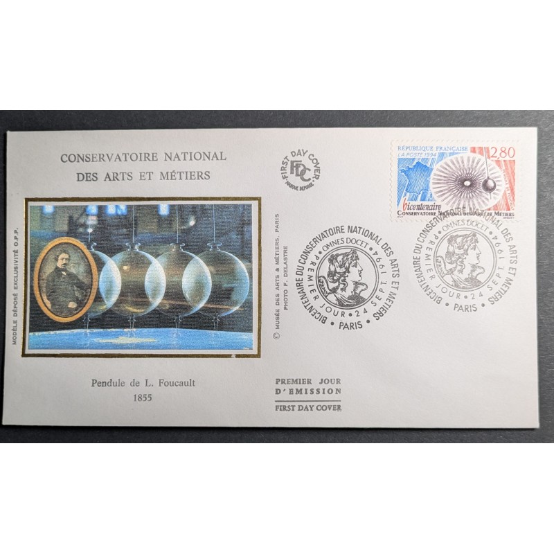 copy of FRANCE 1960 FDC 1° JOUR JOURNEE DU TIMBRE 1245 BATEAU POSE CABLE SOUS MARIN