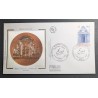 copy of FRANCE 1960 FDC 1° JOUR JOURNEE DU TIMBRE 1245 BATEAU POSE CABLE SOUS MARIN