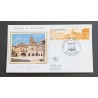 FRANCE 1986 FDC 1 JOUR TIMBRE 2405 BASTIDE MONTPAZIER LES CORNIERES ARCHITECTURE