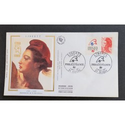 FRANCE 1987 FDC 1 JOUR...