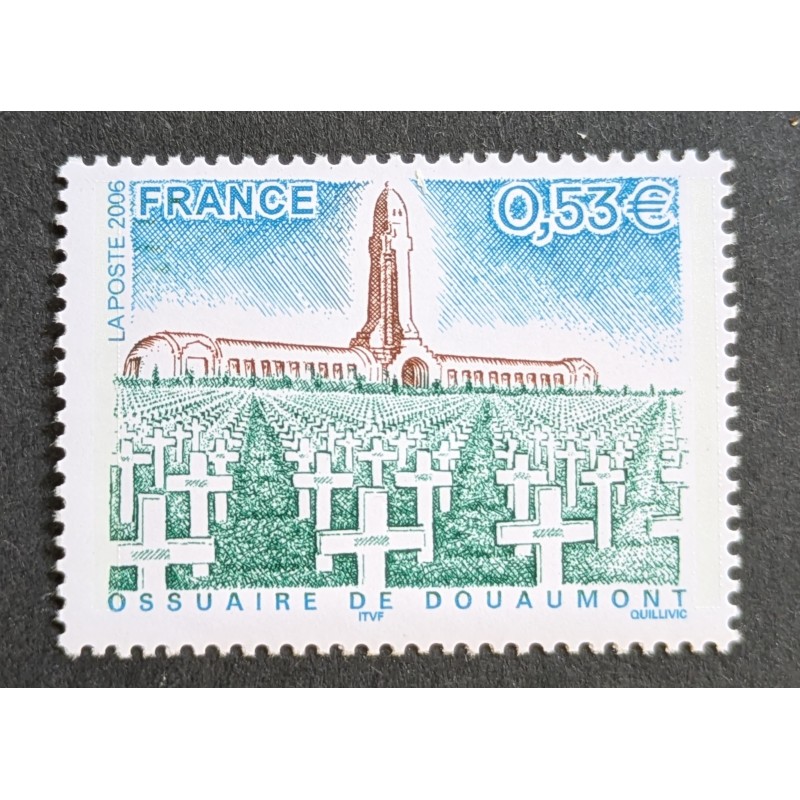 FRANCE 2006 TIMBRE 3881 OSSUAIRE DU DOUAUMONT MONUMENT SOLDATS neuf**MNH