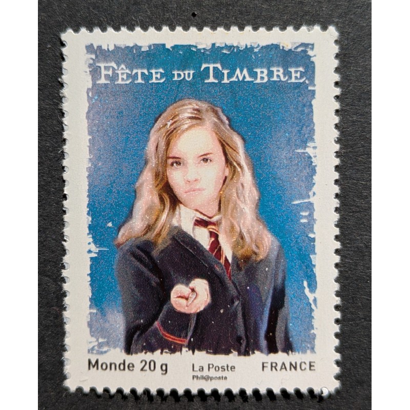 FRANCE 2007 TIMBRE 4026 HERMIONE SAGA HARRY POTTER CELEBRITE neuf** MNH STAMP