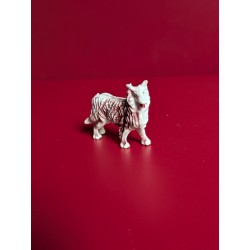 FIGURINE CHIEN BLANC ET...