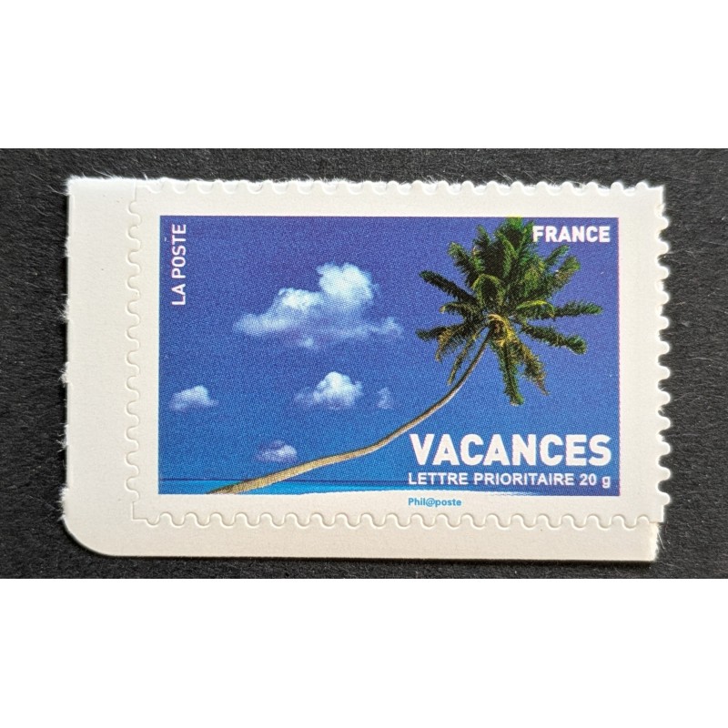 FRANCE 2007 TIMBRE AUTOADHESIF 125 VACANCES ARBRE COCOTIER CIEL neuf** MNH