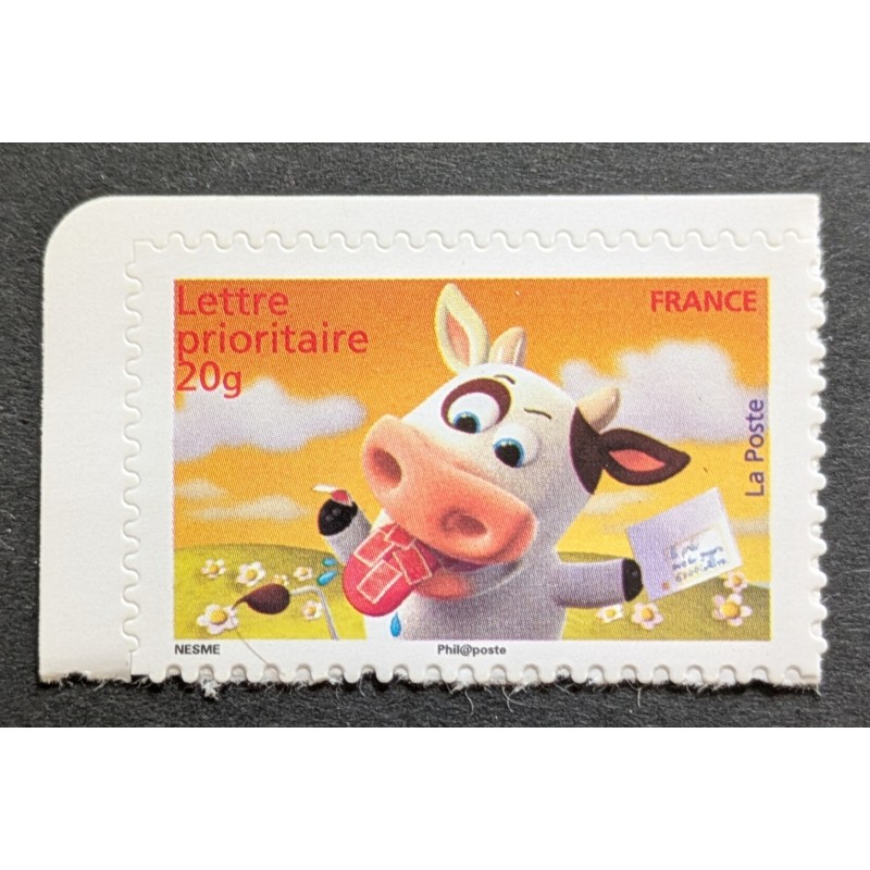 FRANCE 2007 TIMBRE AUTOADHESIF 134 SOURIRES VACHE neuf** MNH