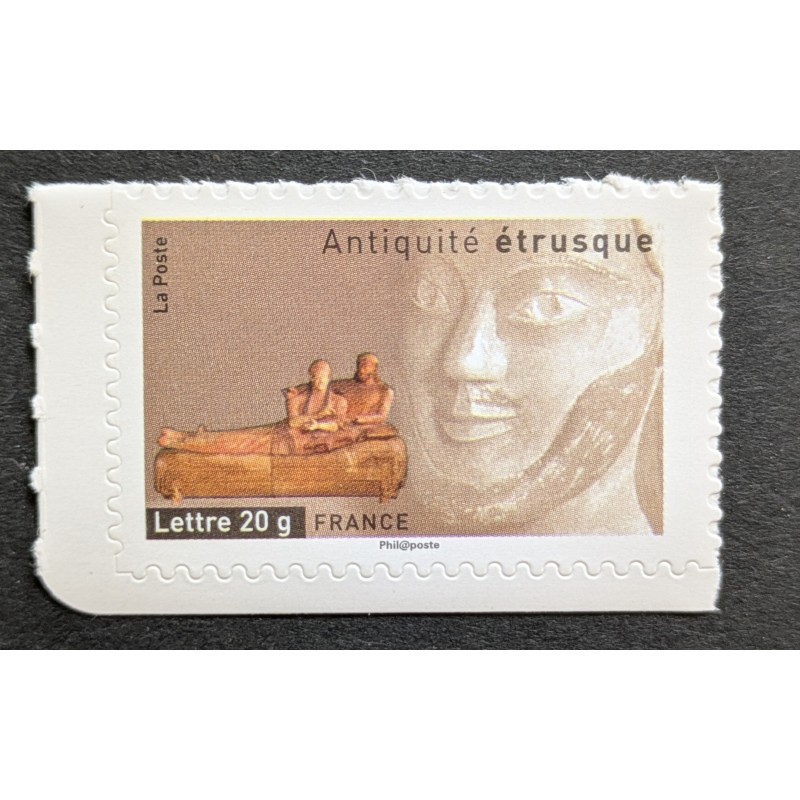 FRANCE 2007 TIMBRE AUTOADHESIF 111 ART ANTIQUITES SARCOPHAGE EPOUX neuf** MNH