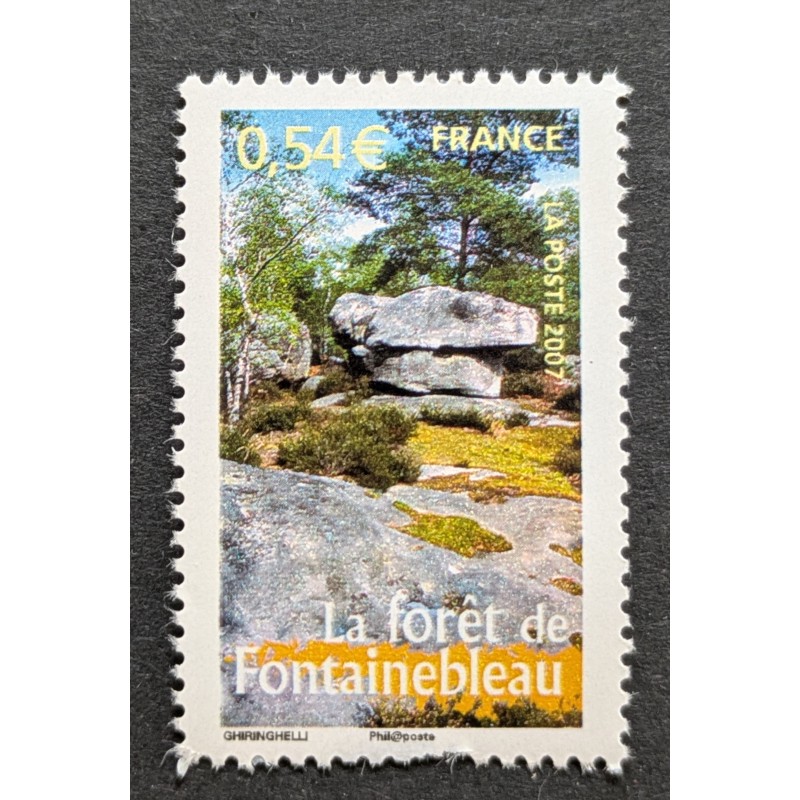 FRANCE 2007 TIMBRE 4016 PORTRAITS DE REGIONS FORET DE FONTAINEBLEAU neuf** MNH