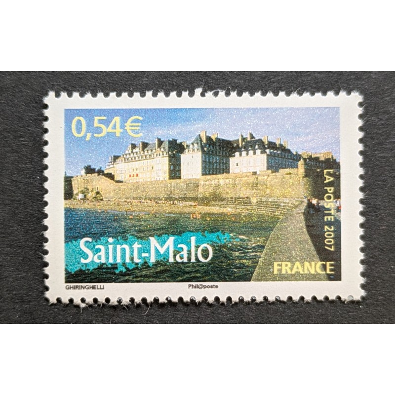 FRANCE 2007 TIMBRE 4020 PORTRAITS DE REGIONS CHATEAU SAINT MALO neuf** MNH