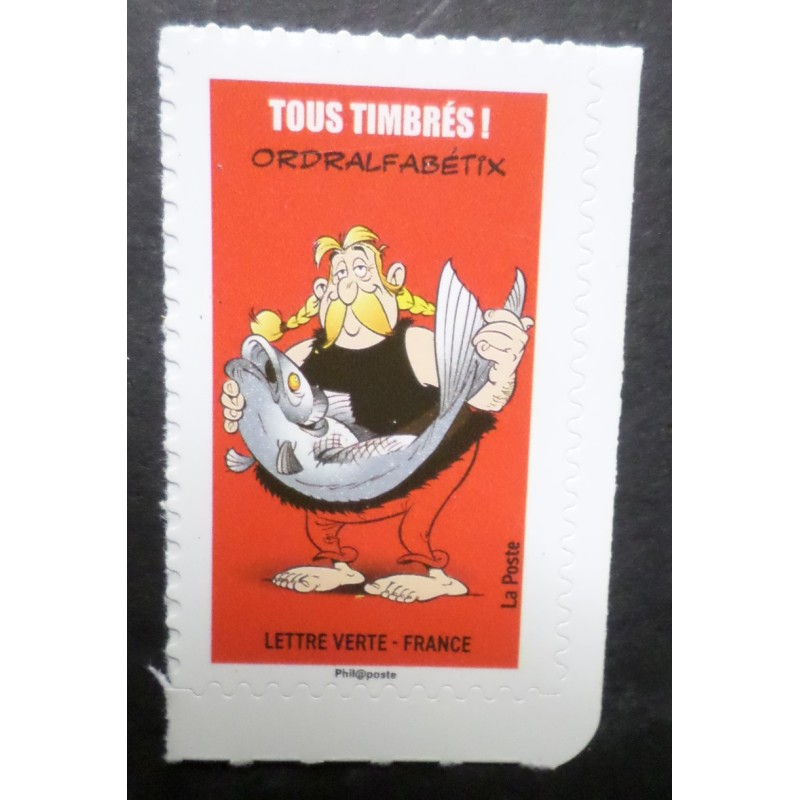 copy of ASTERIX FRANCE 2019 timbre AUTOADHESIF 1729 FALBALA COMICS BD neuf** MNH