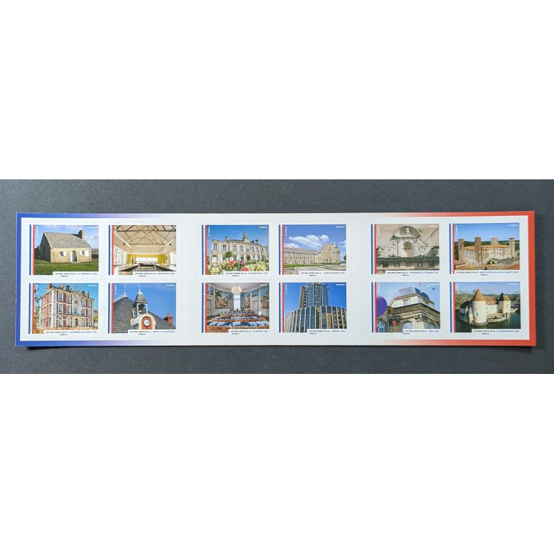 FRANCE 2015 CARNET TIMBRES AUTOADHESIF MAIRIES DE FRANCE BC1202 neuf**