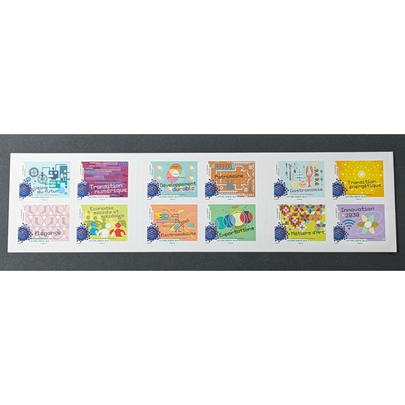FRANCE 2014 CARNET TIMBRES AUTOADHESIFS LA FRANCE INDUSTRIELLE BC1057 neuf**