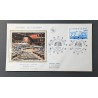 FRANCE 1986 FDC 1° JOUR TIMBRE DE SERVICE 97 CONSEIL DE L'EUROPE OBLITERÉ