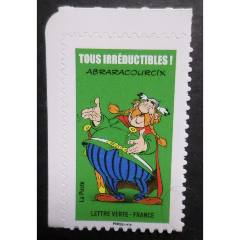 ASTERIX FRANCE 2019 timbre AUTOADHESIF 1733 ABRARACOURCIX COMICS BD neuf** MNH
