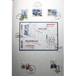 DOCUMENT TIMBRES ET BLOCS 2011 EMISSIONS 1° JOUR SOUVENIR PHILATELIQUE TB