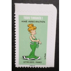 ASTERIX FRANCE 2019 timbre AUTOADHESIF 1738 MME AGECANONIX COMICS BD neuf** MNH