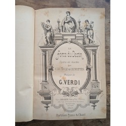 ANCIEN LIVRE VERDI...