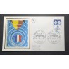 FRANCE 1985 FDC 1 JOUR TIMBRE 2347 LA FRANCOPHONIE EGAUX DIFFERENTS UNIS