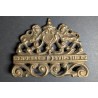 copy of PLAQUE RACCORD EN LAITON POUR PENDULE HOLLANDAISE NU ELCK SYN SIN 15x11 cm