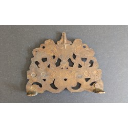 copy of PLAQUE RACCORD EN LAITON POUR PENDULE HOLLANDAISE NU ELCK SYN SIN 15x11 cm