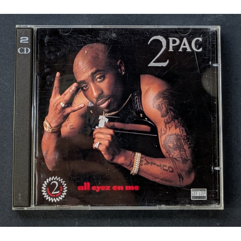 CD DOUBLE 2 PAC ALL EYEZ ON ME MUSIQUE RAP AMERICAIN US occasion TB