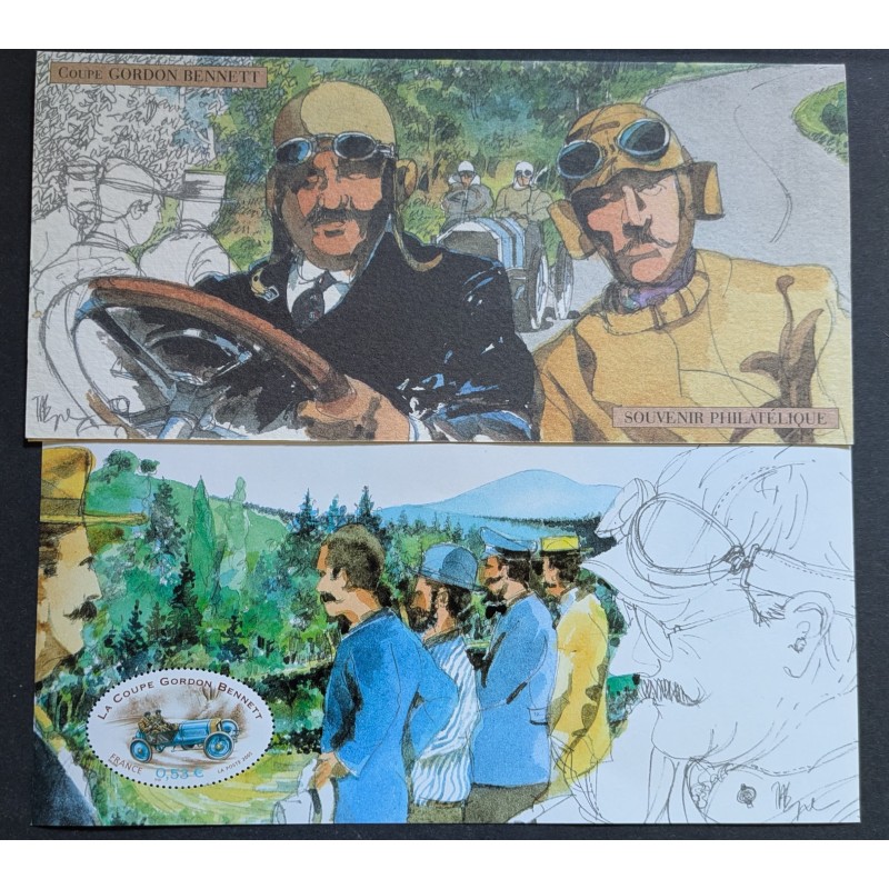 FRANCE 2005 BLOC TIMBRE SOUVENIR N° 4 COUPE GORDON BENNETT AUTOMOBILE neuf** MNH
