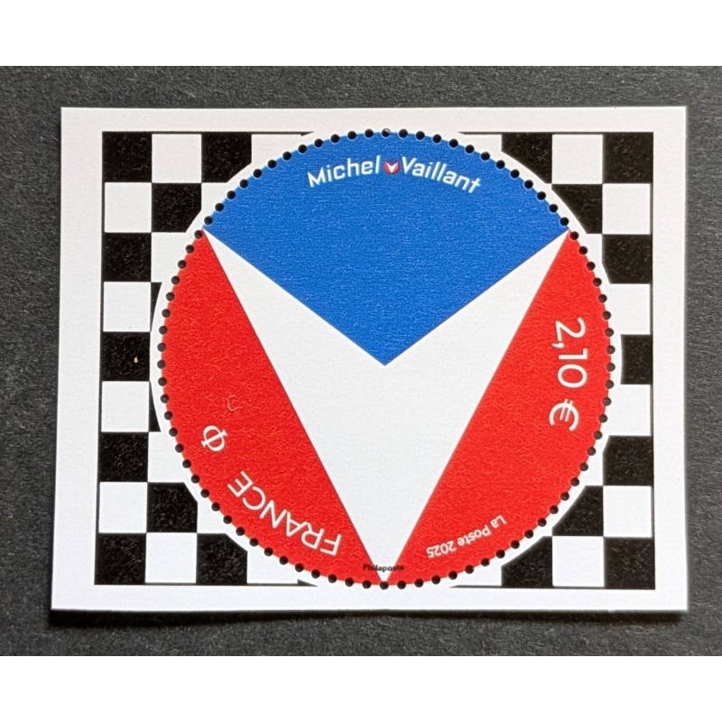 FRANCE 2025 TIMBRE MICHEL VAILLANT EMBLEME BANDE DESSINEE AUTOMOBILE neuf** MNH