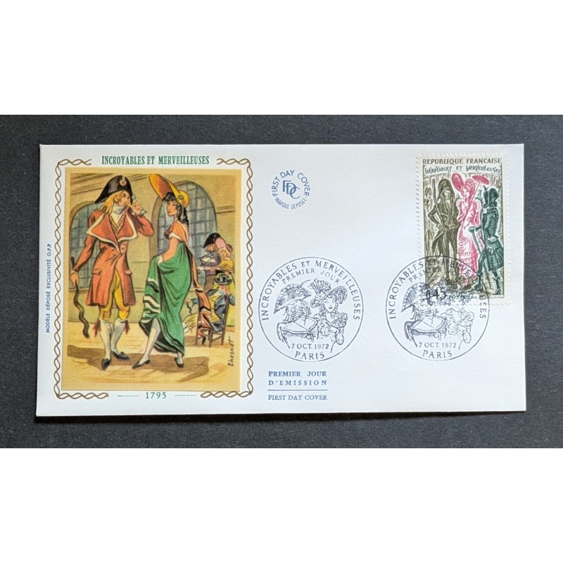 copy of FRANCE 1968 FDC 1° JOUR CELEBRITE' DUGUESCLIN HISTOIRE