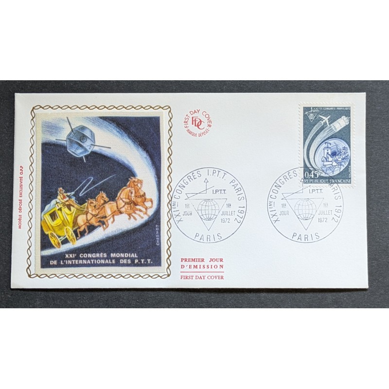 copy of FRANCE 1968 FDC 1° JOUR CELEBRITE' DUGUESCLIN HISTOIRE