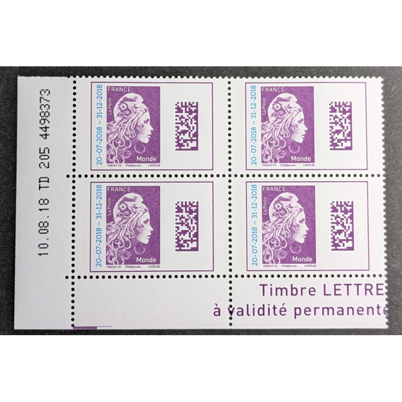 copy of FRANCE 2002 timbre 3458b type MARIANNE ROULETTE neuf** MNH