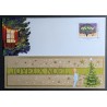 ENVELOPPE CARTE DE VOEUX JOYEUX NOEL PRÉ AFFRANCHIE TIMBRE COLLECTOR BONNE ANNÉE