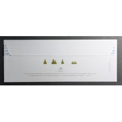 copy of ENVELOPPE CARTE DE VOEUX JOYEUX NOEL PRÉ AFFRANCHIE TIMBRE COLLECTOR BONNE ANNÉE