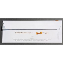 ENVELOPPE PAP NEUVE PRÉ AFFRANCHIE AVEC SA CARTE TIMBRE COLLECTOR JE VOUS ECRIS