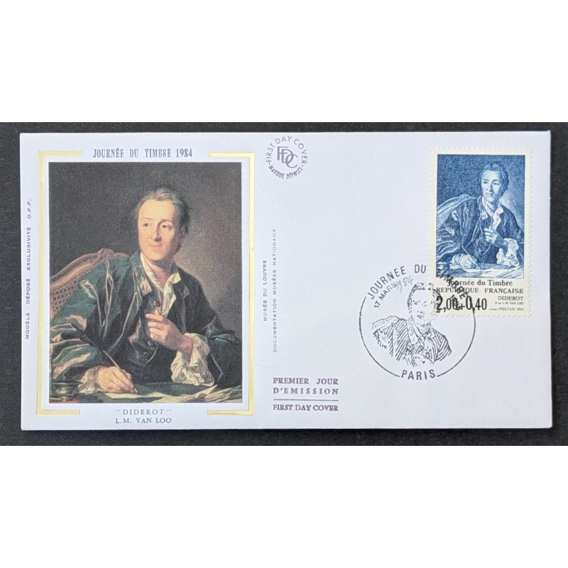 copy of FRANCE 1960 FDC 1° JOUR JOURNEE DU TIMBRE 1245 BATEAU POSE CABLE SOUS MARIN