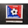 BOITE ALLUMETTES BALLON FOOTBALL ALLEZ MALAKOFF VINTAGE, CEDMA CLAAS