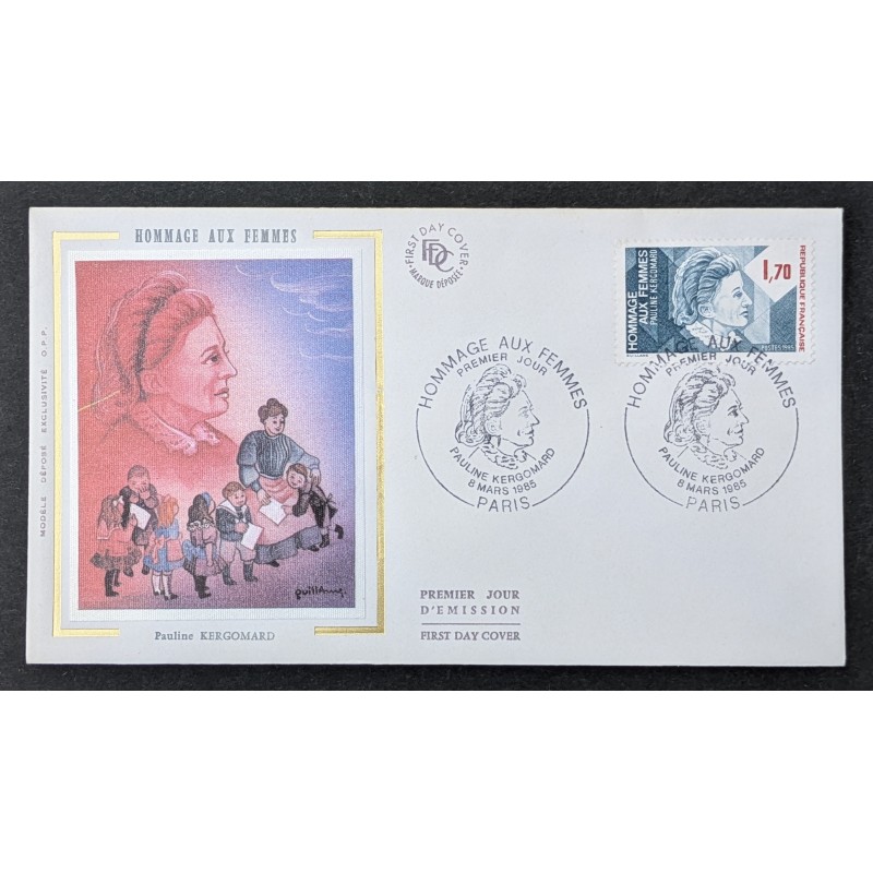 copy of FRANCE 1960 FDC 1° JOUR JOURNEE DU TIMBRE 1245 BATEAU POSE CABLE SOUS MARIN