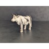 FIGURINE VACHE ANIMAUX CRECHE DECORATION NOEL D'OCCASION BON ETAT JOUET 5x3 cm J