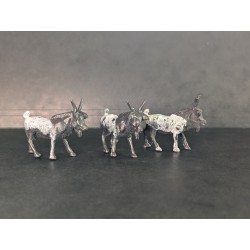 3 FIGURINES BREBIS ANIMAUX...