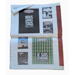 JOURNAL LIBERATION JANVIER 2015 NOUS SOMMES CHARLIE POUR L'HISTOIRE HORS SERIE