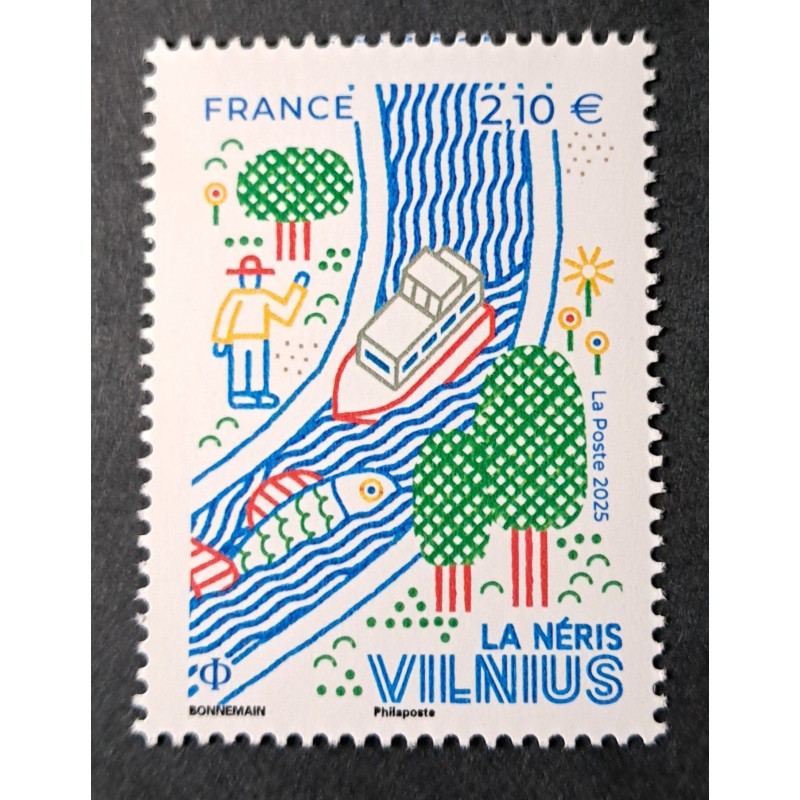 copy of FRANCE 2025 TIMBRE PADEL SPORT FEMME BLONDE neuf** MNH