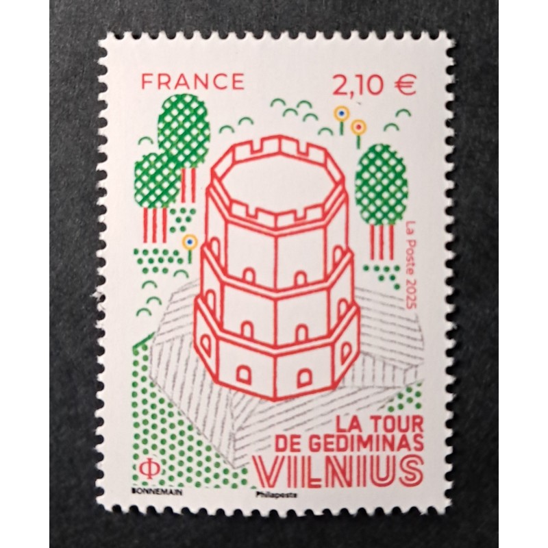 copy of FRANCE 2025 TIMBRE PADEL SPORT FEMME BLONDE neuf** MNH