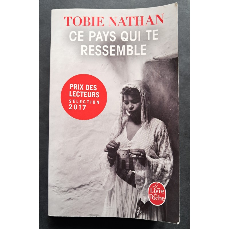 LIVRE DE POCHE CE PAYS QUI TE RESSEMBLE TOBIE NATHAN ROMAN D'OCCASION