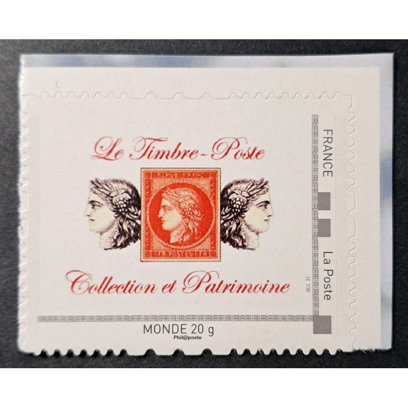 FRANCE TIMBRE AUTOADHESIF COLLECTOR MONDE TYPE CERES PATRIMOINE NEUF** MNH C