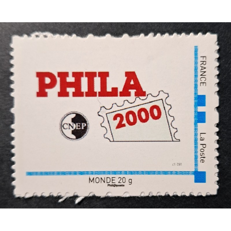 FRANCE TIMBRE AUTOADHESIF COLLECTOR MONDE CNEP PHILA 2000 NEUF** MNH B